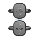 Adapter Set for Baby Gates on Staircases  2 Pieces  Black  Easy Poussette