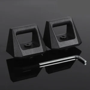 Supports en acier pour haltères et barre de traction accessoires de musculation design moderne facile à utiliser noir acier robuste 2 pièces idéal pour entraînement musculation fitness home gym Supports en acier pour haltères et barre de traction accessoires de musculation design moderne facile à utiliser noir acier robuste 2 pièces idéal pour entraînement musculation fitness home gym