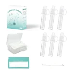 Kit collecteur de colostrum 6 pièces 6ml, collecte de lait maternel, alimentation pour bébé, dispositif de lait maternel réutilisable, utilisation pour bébé – 6pcs Set