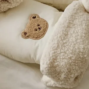 Gants épais pour poussette bébé hiver mitaines universelles étiquette brodée dessin animé mignon accessoires poussette bébé Ours Gants épais pour poussette bébé hiver mitaines universelles étiquette brodée dessin animé mignon accessoires poussette bébé Ours