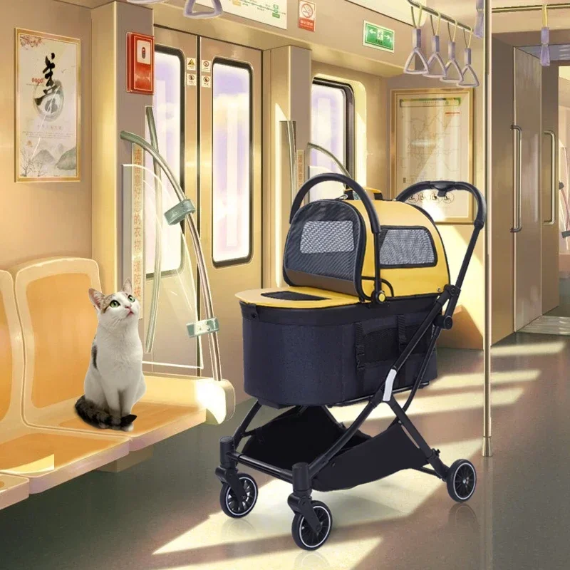 poussette de voyage amovible pour chat et chien, remorque de vélo electrolux, promenade facile, pliable et luxueuse pour animaux de compagnie poussette de voyage amovible pour chat et chien, remorque de vélo electrolux, promenade facile, pliable et luxueuse pour animaux de compagnie