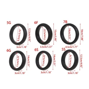 Couverture de Roue Avant et Arrière pour Poussette Accessoire AntiDérapant en Caoutchouc Compatible Yoya Yoya Plus Tianrui Babalopathy Tailles 13.5cm 15cm 18cm Couverture de Roue Avant et Arrière pour Poussette Accessoire AntiDérapant en Caoutchouc Compatible Yoya Yoya Plus Tianrui Babalopathy Tailles 13.5cm 15cm 18cm