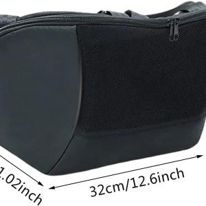 Sac de rangement 4 en 1 compatible DOONA sac poussette sac de voyage compartiment de stockage noir