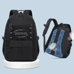 Sac à dos étanche pour bébé école voyage sac à dos femme style urbain ventilation dos compartiments multiples matériau résistant confortable portable 2024