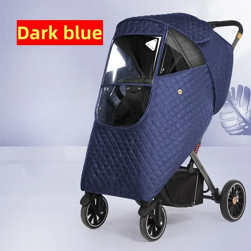 Housse de pluie universelle pour poussette paresoleil transparent et respirant accessoire imperméable