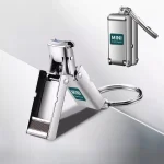 Coupeongles portable en acier inoxydable mini manucure ergonomique avec anneau porteclés outil de soin bébé pratique voyage facile à utiliser