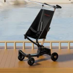 Poussette de poche légère et facile à transporter pliable 4 roues pour bébé nouveauné toddler usage quotidien voyage design moderne 安全 便携