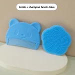 Peignes ours bébé brosse shampooing nuage accessoires cheveux nouveaunés doux démêlage cuir chevelu design enfantin sécuritaire