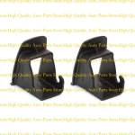 Clips de fixation automobile universels en plastique noir robuste pour maintien de composants pièces détachées