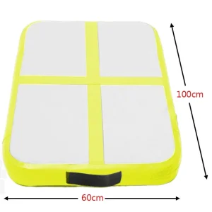 Transat gonflable pour enfant, 1m, piste d&rsquo;air, matelas de yoga, pour parc/plage/eau/usage domestique