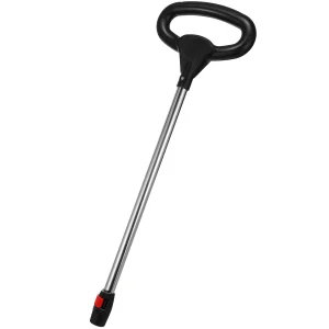 Poignée de poussette ergonomique en métal et plastique manche antidérapante confort bébé design moderne qualité premium durable