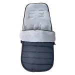 Universel 6-36M hiver bébé poussette chancelière chaud sac de couchage résistant à la neige hiver bébé poussette sac de couchage – Black