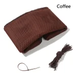 Sac à langer en tissu respirant Coffee écolo bio portage bébé rangement pratique couture customize 100% polyester éthique naturel durable