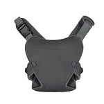 Portebébé ergonomique sangle réglable enveloppe hanche confortable sécurité bébé jeune enfant portage pratique quotidien modern style gris