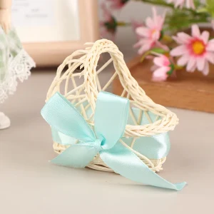 Berceau Miniature en Bois Tressé pour Poupée Accessoire Décoratif 1:12 Cadeau pour Enfant ou Collectionneur