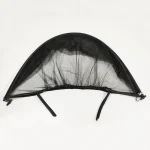 Moustiquaire en filet noir pour piquenique barbecue protection antiinsectes housse adaptable avec cordon élastique  antiinsectes