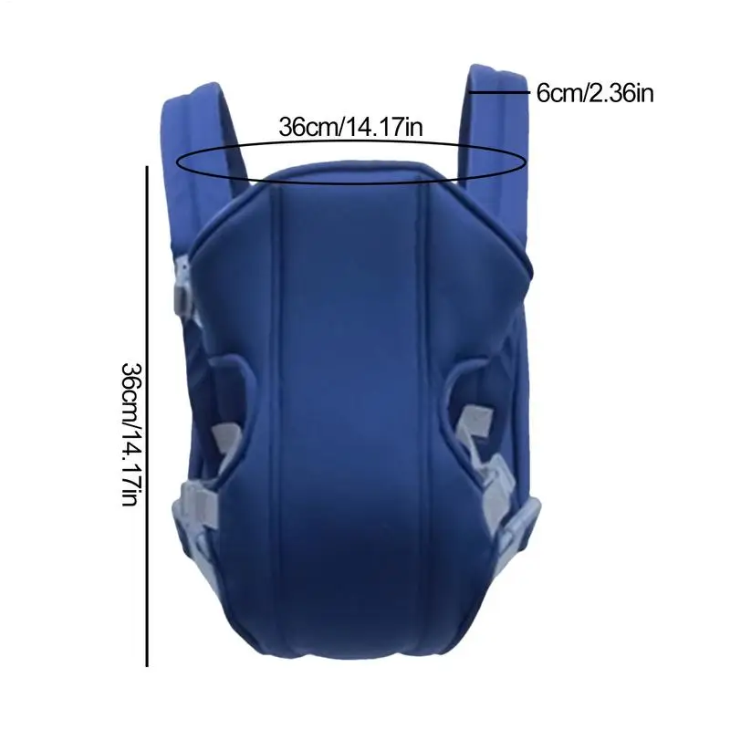 Portebébé léger et réglable siège de hanche antidérapant écharpe bébé toutes les positions poitrine bébé