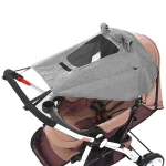 Accessoires universels de poussette pour bébé, pare-soleil, Protection UV, couverture d&rsquo;auvent de chariot pour landaus, siège de voiture pour nourrissons