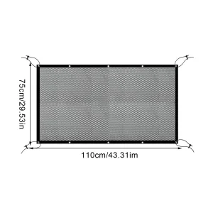 Barrière universelle voiture pour animaux de compagnie filet de protection en maille durable 110 cm x 75 cm noir sécurisation intérieure pour chiens et chats Barrière universelle voiture pour animaux de compagnie filet de protection en maille durable 110 cm x 75 cm noir sécurisation intérieure pour chiens et chats