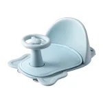 Siège de douche pour bébé support souple antidérapant accessoires salle de bain décoration maison bébé confortable matériau PP design moderne usage quotidien sécurité optimale