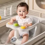 Siège de bain bébé confort et sécurité design moderne interactifs bain relaxant bébé en douceur bain quotidien poussette accessoire