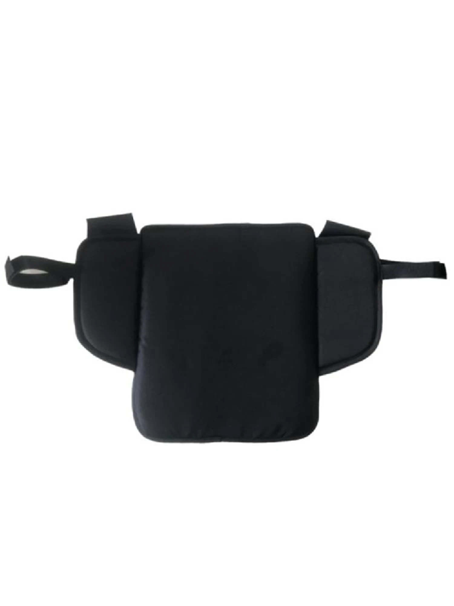 Coussin lombaire confortable pour chaise bureau soutien dorsal design moderne tissu synthétique noir ajustable maintien optimal amélioration posture usage quotidien ergonomique bienêtre professionnels étudiants