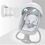 Transat bébé 4moms avec harnais 5 points jouets suspendus coussin détachable design moderne maternité 036 mois couleur Mocha