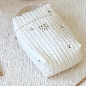 Sac à couches portable pour poussette matelassé pour bébé organizer brodé sacs pour maman accessoires pour bébés sac à langer de rangement Sac à couches portable pour poussette matelassé pour bébé organizer brodé sacs pour maman accessoires pour bébés sac à langer de rangement