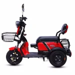 Trottinette électrique pliable 3 roues pour adultes siège bébé intégré 600W sécuritaire et pratique idéale pour la famille