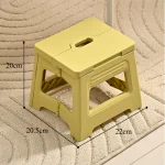 Tabouret pliant escabeau bébé siège portable design minimaliste robuste et léger facile à ranger