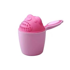 Tasse à shampoing pour bébé seau de bain en silicone cuillère à mesurer en forme de canard kit de bain mignon accessoire de bain bébé éveil aquatique design enfantin qualité premium