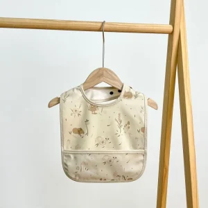 Bavoirs imperméables en PU pour bébés motifs animaux et fleurs 03 ans garçons et filles écharpe protectrice tissu doux rot grill