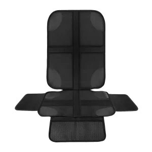 Coussin de Siège Auto pour Bébé Universel Confort et Sécurité Design Moderne Matériau Textile et Synthétique noir