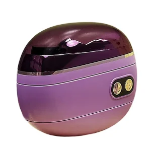 Coupeongles électrique manucure bébé adulte doigt orteil soin esthétique design moderne compact violet