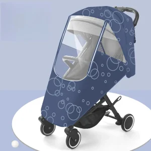 Bébé universel imperméable hiver épaissir couverture de pluie vent bouclier anti-poussière imperméable complet pour bébé poussette accessoires poussettes – Dark blue Bébé universel imperméable hiver épaissir couverture de pluie vent bouclier anti-poussière imperméable complet pour bébé poussette accessoires poussettes – Dark blue