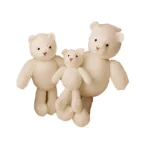 Vêtements de photographie pour nouveau-né, barboteuse pour bébé, chapeau infantile, accessoires de séance photo, ours beurre, accessoires de photographie, ensemble de 2 pièces – 3pcs Doll