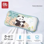 Oreiller Panda Adventure pour enfants 06 ans literie respirante antibactéries design animé confortable et sécuritaire