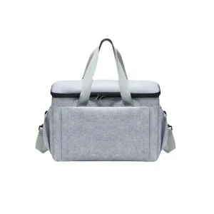 Sacs isothermes pour poussette organizer de voyage grande capacité sac à langer accessoires bébé  Gris