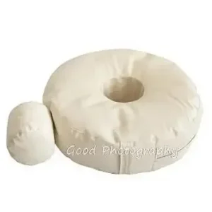 Oreiller donut bébé confort support positionnage photo nouveauné doux hypoallergénique portable