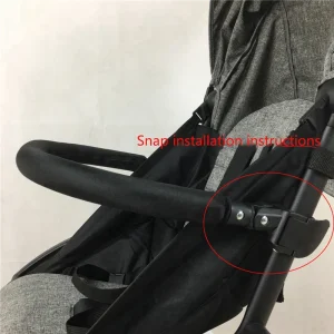 Accoudoir barre parechocs poussette bébé Oxford tissu sécurité durable design moderne