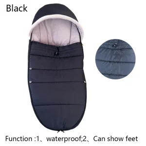 Universel 6-36M hiver bébé poussette chancelière chaud sac de couchage résistant à la neige pour Babytime yoyo2 hiver bébé poussette sac de couchage – Black Universel 6-36M hiver bébé poussette chancelière chaud sac de couchage résistant à la neige pour Babytime yoyo2 hiver bébé poussette sac de couchage – Black