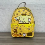 Sac à dos Loungefly Kuromi pour enfants sac mignon Littletwinstars jaune vif avec motifs abeilles miel idéal école sorties enfant fille garçon cadeau anniversaire