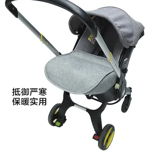 Couvrepieds chauds coupevent pour poussette bébé DOONA et Foofoo accessoire extérieur adapté Grey foot cover 06m 712m coton certification ASTM confort et sécurité