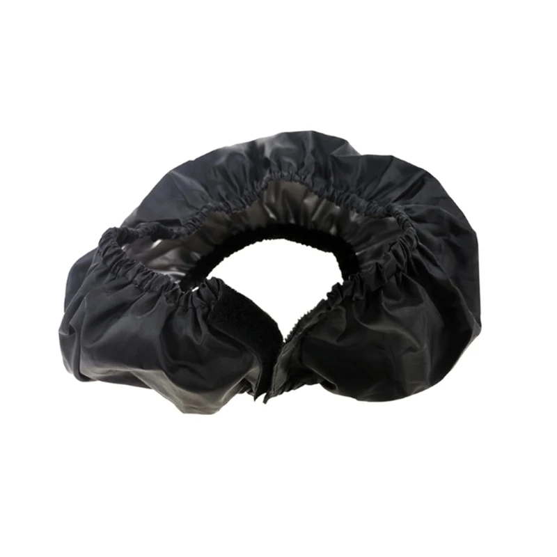 Ensemble de chouchous élastiques doux 4 pièces accessoire capillaire quotidien style moderne couleur noire polyester sans abîmer les cheveux idéal pour sport et quotidien