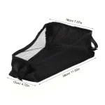 Sac de rangement universel pour poussette pochette polyester grande capacité compartiment incliné filet supérieur poignées latérales rangement pratique pour couches et accessoires bébé