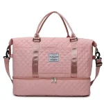 Sac multifonctionnel maman bébé sac à couches maternité sac sport yoga gym rose pastel élégant pratique