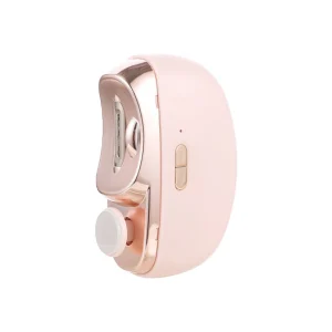 Appareil électronique multifonction pour soins des ongles et du visage design moderne rose et doré compact ergonomique facile à utiliser idéal pour adultes et bébés