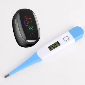 Thermomètre bébé oxymètre de pouls digital doigt oreille aisselle fièvre suivi santé enfant portable Thermomètre bébé oxymètre de pouls digital doigt oreille aisselle fièvre suivi santé enfant portable