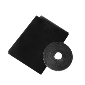 Moustiquaire intérieure rideau maille haute qualité protection durable polyester insecticide traitement maison fenêtre porte