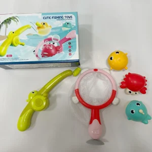Ensemble jouets de bain pêche magnétique bébé jouets éducatifs pour enfants filet de pêche animaux marins cadeau bébé jouets d’eau poussettes accessoires Ensemble jouets de bain pêche magnétique bébé jouets éducatifs pour enfants filet de pêche animaux marins cadeau bébé jouets d’eau poussettes accessoires